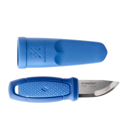 Nóż Morakniv Eldris niebieski z zestawem Neck Knife stal nierdzewna