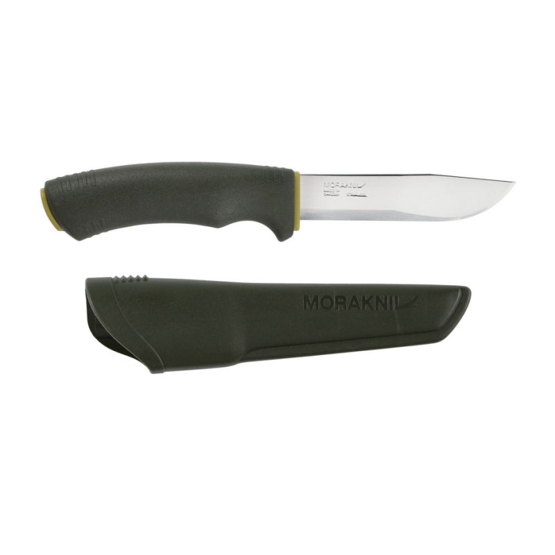 Nóż Morakniv Bushcraft Forest zielony stal nierdzewna
