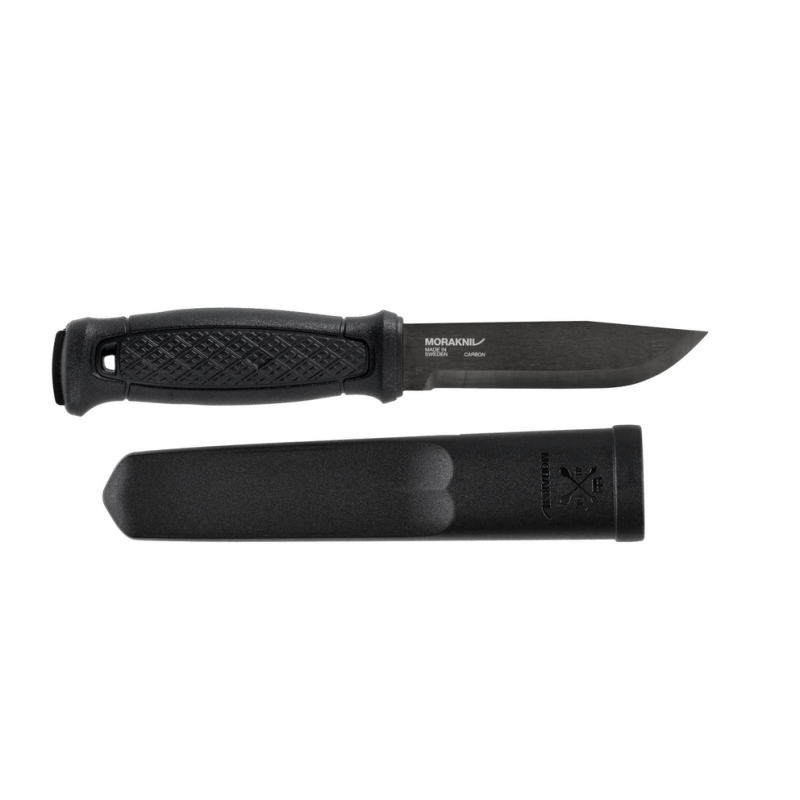Nóż Morakniv Garberg BlackBlade z zestawem przetrwania stal węglowa