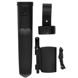 Nóż Morakniv Garberg BlackBlade z zestawem przetrwania stal węglowa