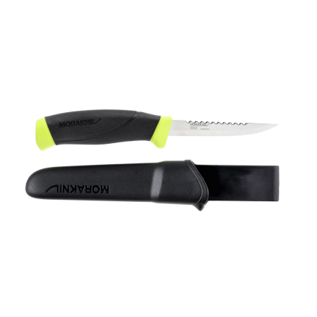 Nóż Morakniv Fishing Comfort Scaler 098 z ząbkami stal nierdzewna