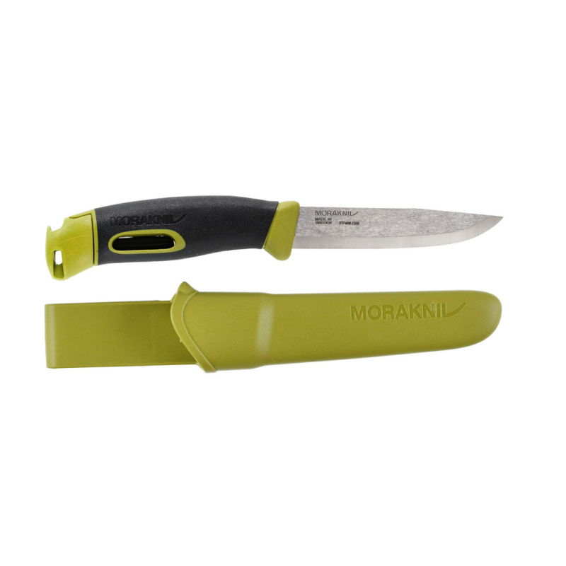 Nóż Morakniv Companion Spark zielony stal nierdzewna