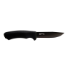 Nóż Morakniv Bushcraft czarny bez ząbków stal węglowa