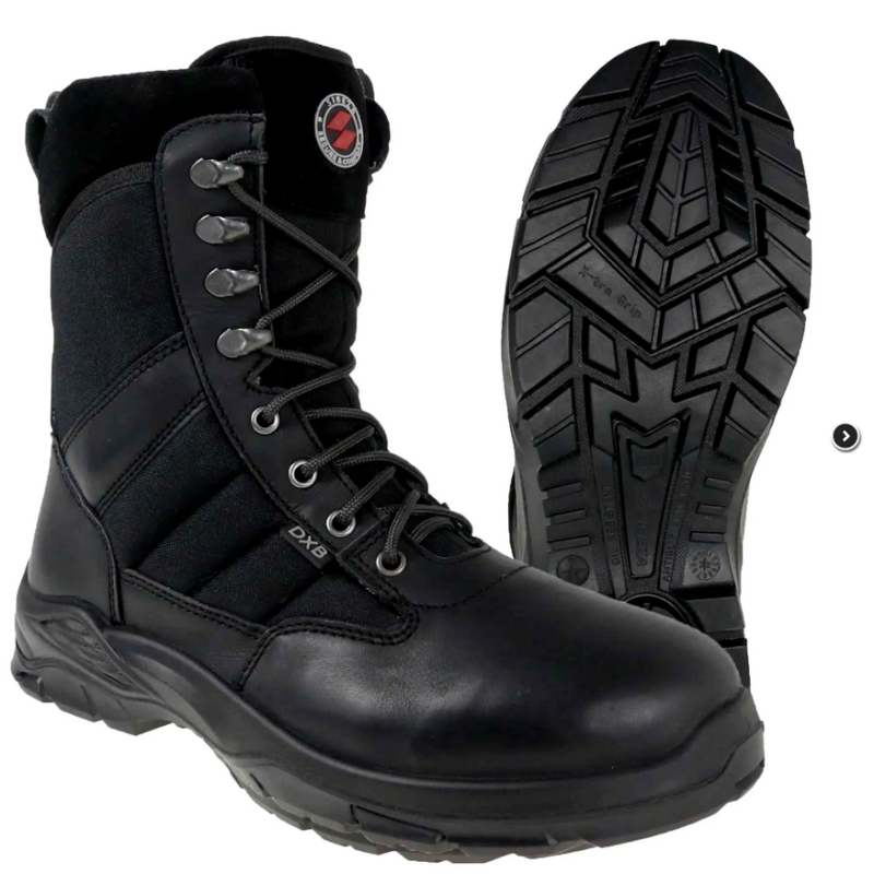 Buty Wojskowe Taktyczne Sibeza DXB Czarne Safe ZIP
