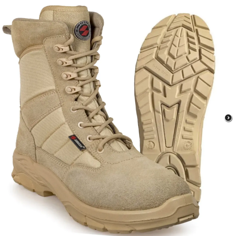 Buty Wojskowe Taktyczne Sibeza CSG Wodoodporne Desert