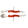 Niezbędnik Fox Outdoor 6-częściowy składany czerwony