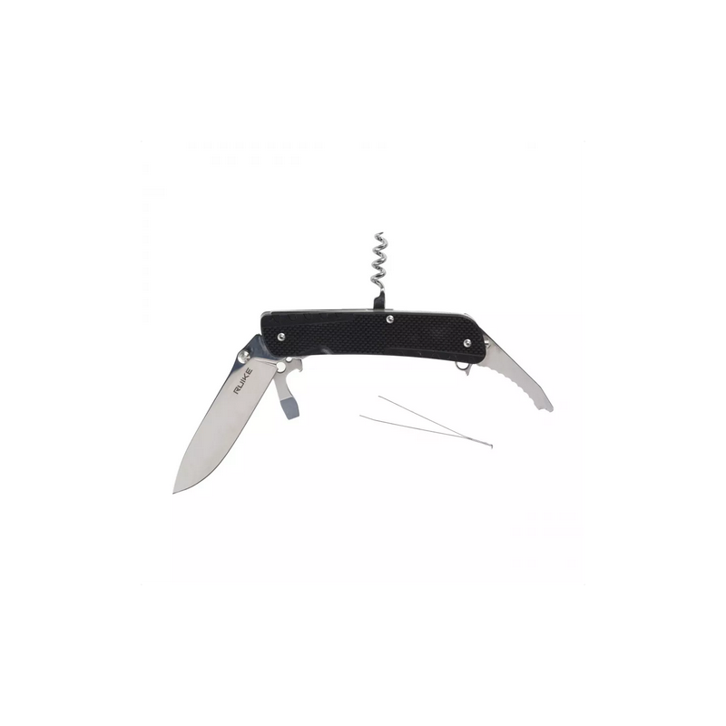 Scyzoryk Ruike LD21-B wielofunkcyjny, czarny