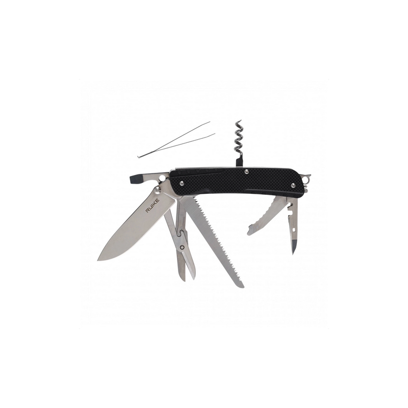 Scyzoryk Ruike LD42-B wielofunkcyjny, czarny