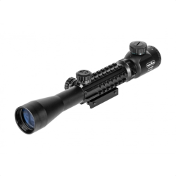 Luneta celownicza Vogler Premium 3-9x40 EG z podświetleniem, szynami i montażem MILDOT