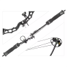 Łuk bloczkowy dla dorosłych Poe Lang Predator III 35-65 lb 35,5" czarny