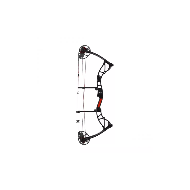 Łuk bloczkowy dla dorosłych Poe Lang Ek Exterminator 15-70 lb 30" czarny zestaw