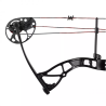 Łuk bloczkowy dla dorosłych Poe Lang Ek Exterminator 15-70 lb 30" czarny zestaw