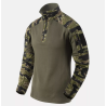 MCDU Combat Shirt - PolyCotton Stretch Ripstop - Helikon -  Tiger Stripe / Olive Green
