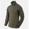 MCDU Combat Shirt - PolyCotton Stretch Ripstop - Helikon - Desert Night Camo / Olive Green