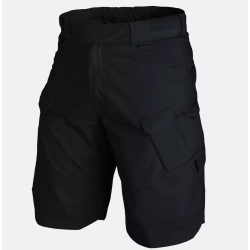 Spodenki UTS 11" - PolyCotton Stretch Ripstop - Helikon - Czarny