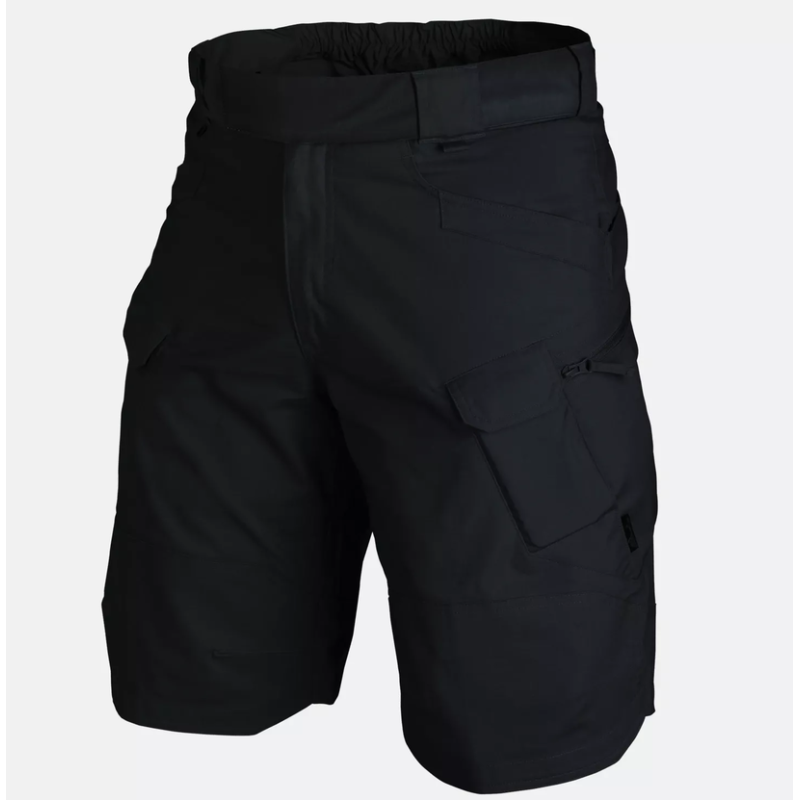 Spodenki UTS 11" - PolyCotton Stretch Ripstop - Helikon - Czarny