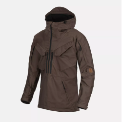Kurtka Anorak Pilgrim - Helikon - Earth Brown/Czarny