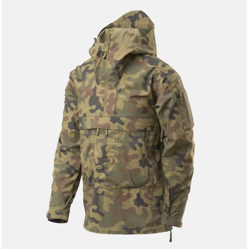 Kurtka Anorak Tracer - PolyCotton Stretch Ripstop - Helikon - PL Woodland
