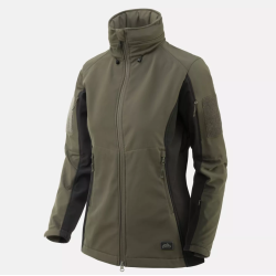 Kurtka damska Gunfighter - Helikon - Taiga Green / Black