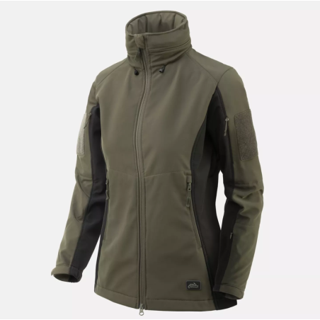 Kurtka damska Gunfighter - Helikon - Taiga Green / Black