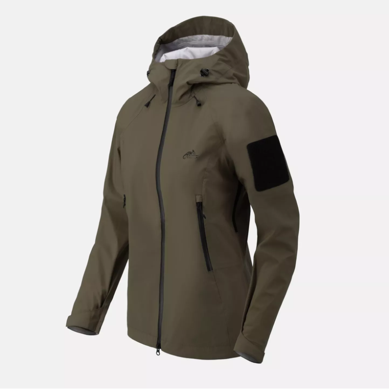 Kurtka damska hardshell Squall - Helikon - Taiga Green