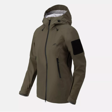 Kurtka damska hardshell Squall - Helikon - Taiga Green