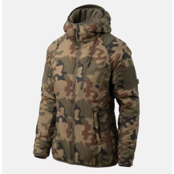 Kurtka damska Wolfhound Hoodie - Windpack® Nylon - Helikon - PL Woodland