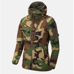 Kurtka damska Wolfhound Hoodie - Windpack® Nylon - Helikon - US Woodland