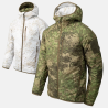Kurtka dwustronna Wolfhound Hoodie - Helikon -  Pencott Wildwood / Pencott Snowdrift