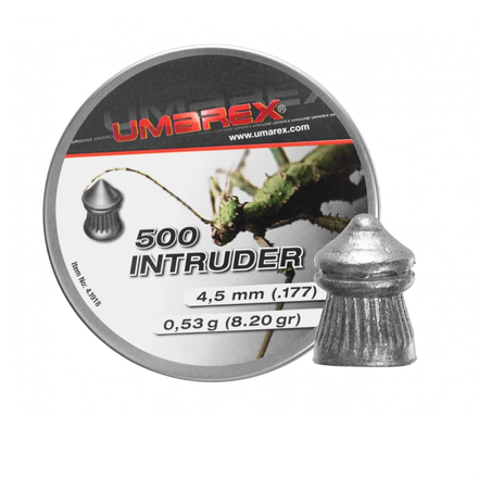 Śrut diabolo Umarex Intruder Pointed Ribbed 4,5/500