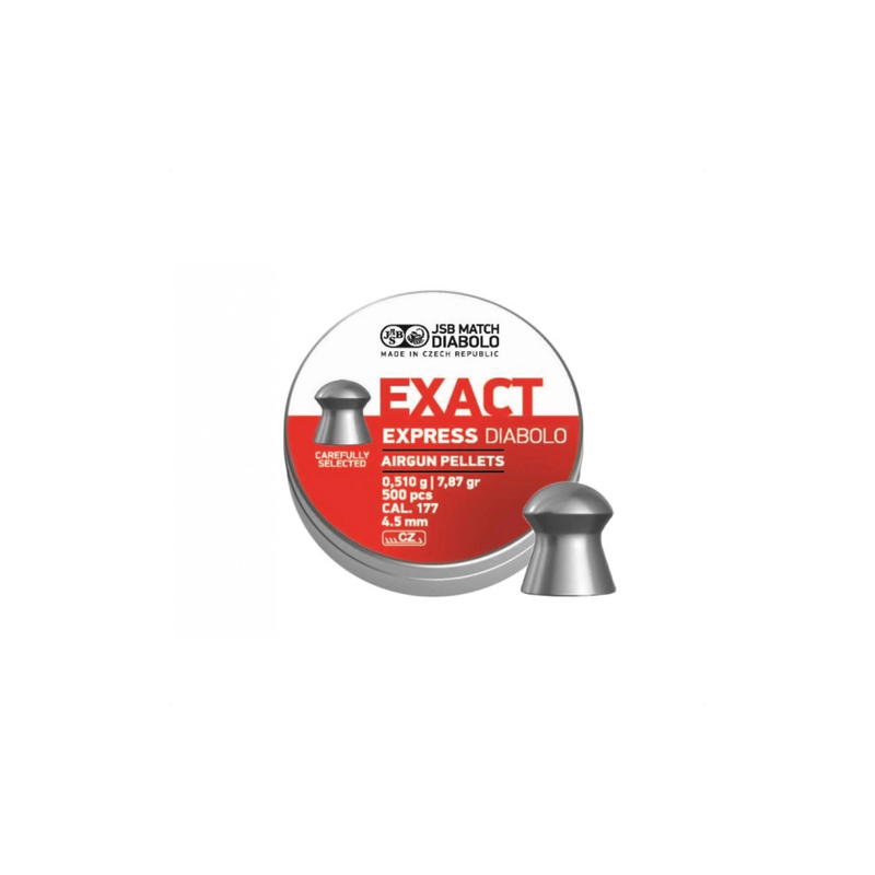 Śrut diabolo JSB Exact Express 4,52 mm 500 szt.