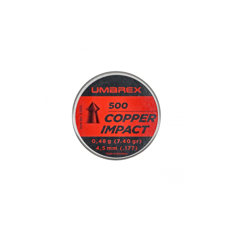 Śrut diabolo Walther Copper Impact 4,5 mm 500 szt.