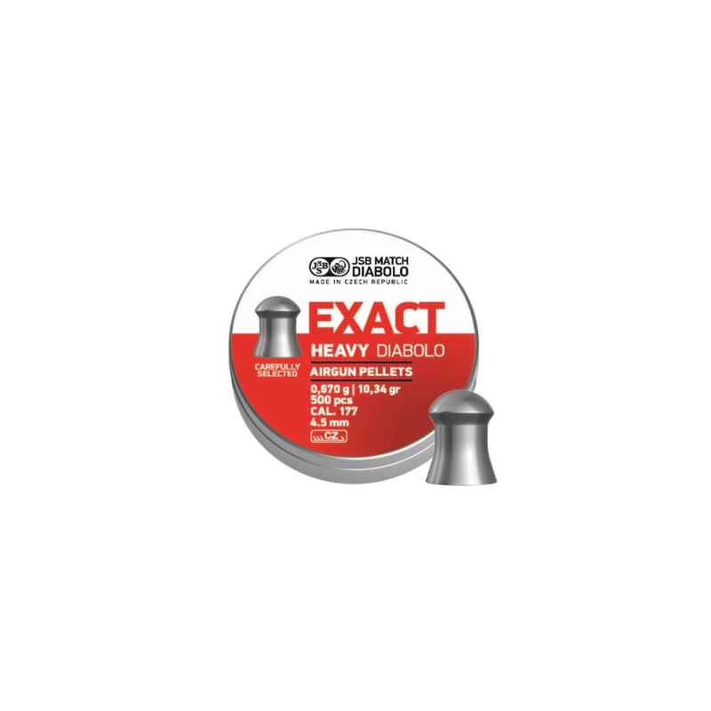 Śrut diabolo JSB Exact Heavy 4,52 mm 500 szt.