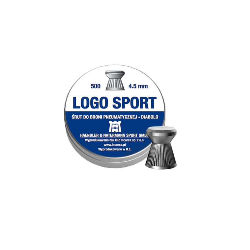 Śrut diabolo H&N Logo Sport 4,5 mm 500 szt.