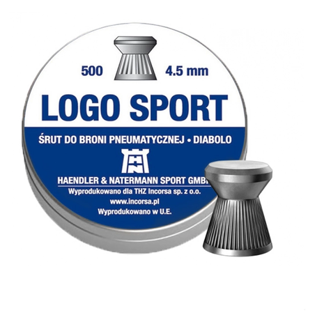 Śrut diabolo H&N Logo Sport 4,5 mm 500 szt.