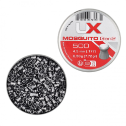 Śrut diabolo UX Mosquito gen 2. 4,5 mm 500 szt.