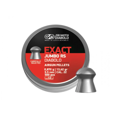 Śrut diabolo JSB Exact Jumbo RS 5,52 mm 500 szt.