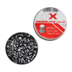 Śrut diabolo UX Mosquito gen 2. 5,5 mm 250 szt.