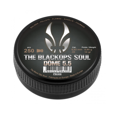 Śrut Black Ops Dome 5,52 mm 250 szt.