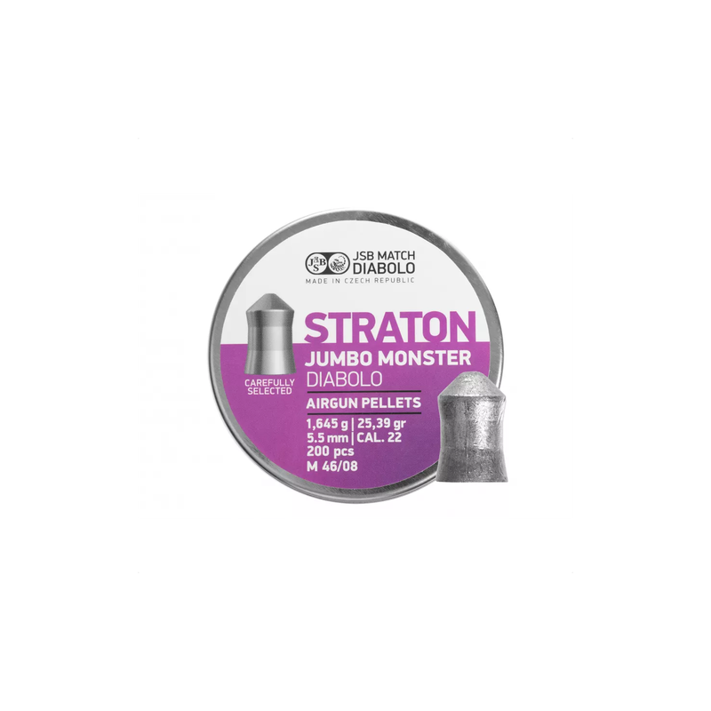 Śrut diabolo JSB Jumbo Monster Straton 5,51 mm 200 szt.