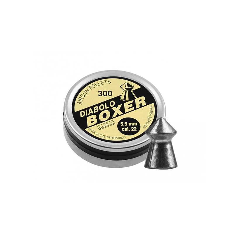 Śrut diabolo Kovohute Boxer 5,5 mm 300 szt.
