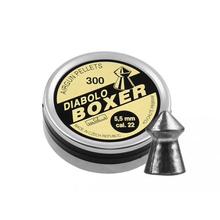 Śrut diabolo Kovohute Boxer 5,5 mm 300 szt.