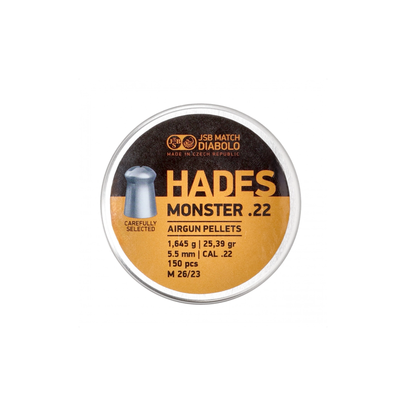 Śrut diabolo JSB Hades Monster .22 5,5 mm 150 szt.