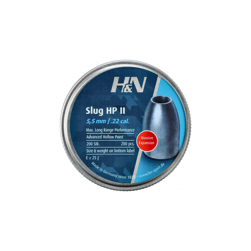 Śrut diabolo H&N Slug HP II 5,53 mm 200 szt.