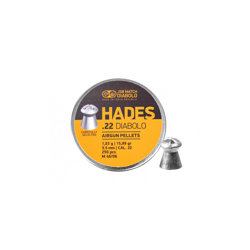 Śrut diabolo JSB Hades 5,5 mm 250 szt.