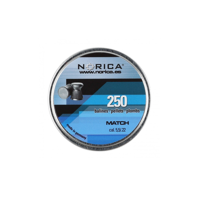 Śrut Norica Match 5,5 mm 250 szt.