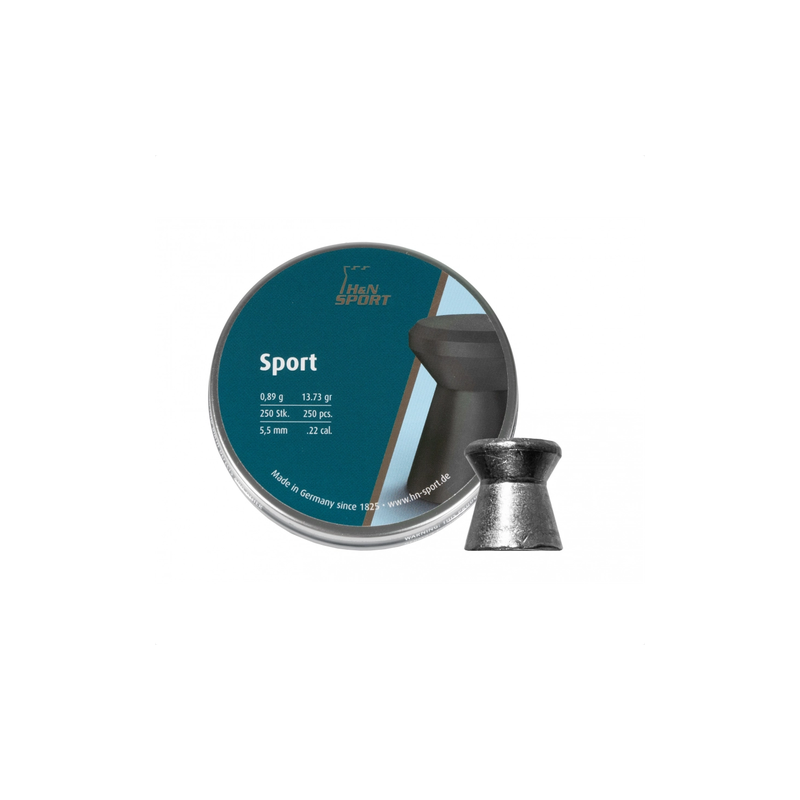 Śrut diabolo H&N Sport Glatt 5,5 mm 250 szt.