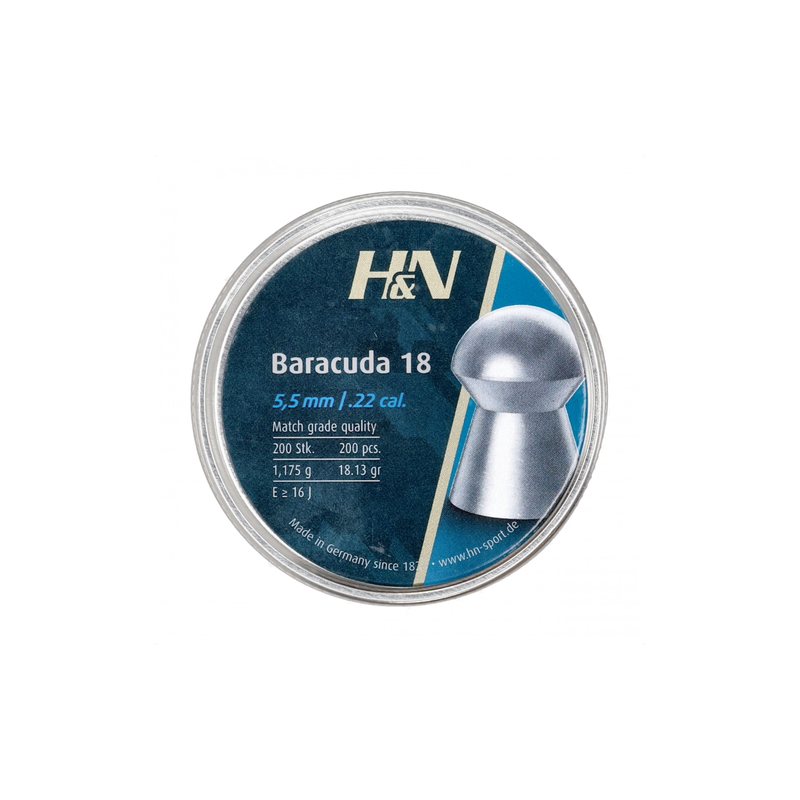 Śrut diabolo H&N Baracuda 18 5,52 mm 200 szt.