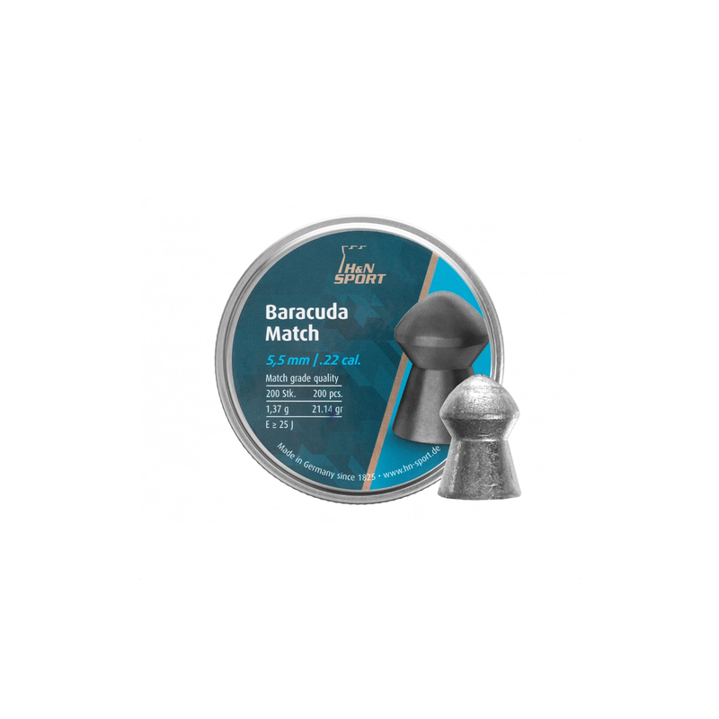 Śrut diabolo H&N Baracuda Match 5,51 mm 200 szt.