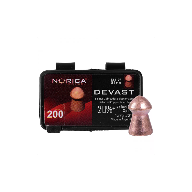 Śrut Norica Devast 5,5 mm 200 szt.